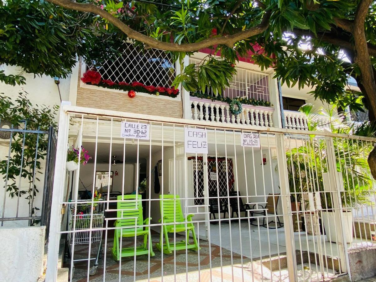 Casa Feliz Hostal 圣玛尔塔 外观 照片
